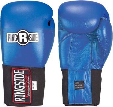 Рукавички Ringside Competition, Velcro, сині, 284 г, 10 унцій