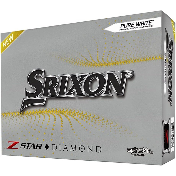 М'ячі для гольфу Srixon Z-Star Diamond - преміум для гравців у гольф