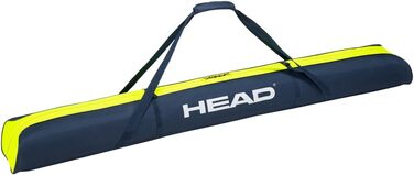 Лижна сумка HEAD Double Skibag 195 см Синій/Жовтий