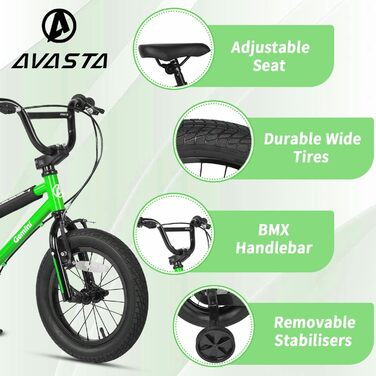 Велосипед дитячий AVASTA BMX 12-16