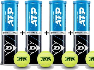 Тенісні м'ячі Dunlop ATP 4 шт (4x)