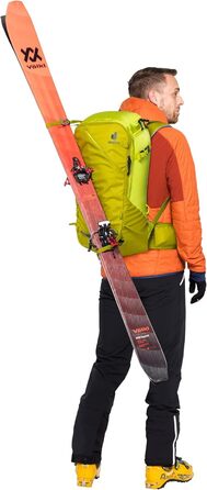 Рюкзак для лижного туризму deuter Unisex Freerider Pro 34 (3410 л, Moss-citrus)