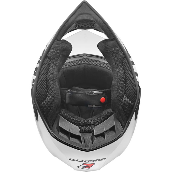 Шолом для мотокросу Bogotto V321 Solid, захисний, матовий чорний