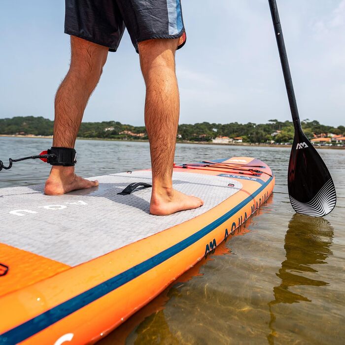 Набір SUP дошок Aqua Marina Atlas 366x86x15см з сидінням червоний