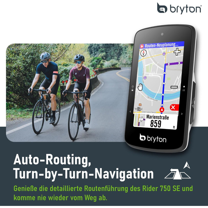 Велокомп'ютер Bryton Rider 750SE, GPS, 2,8