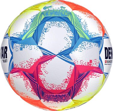 Дитячий футбольний м'яч Derbystar Bundesliga Brillant Replica Ligth розмір 4 різнокольоровий