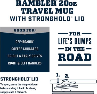 Термокружка YETI Rambler 591 мл, тропічно-рожева, нержавіюча сталь, термоізольована для напоїв