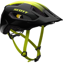 Шолом Scott Supra Plus MIPS MTB чорний/жовтий 2024 M/L (56-61 см)