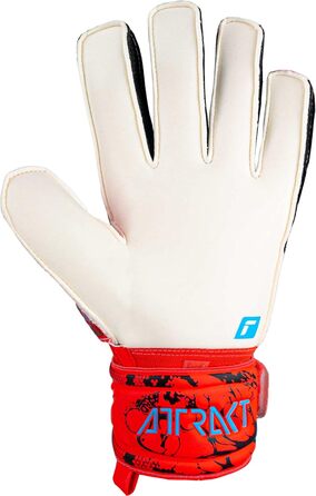 Рукавички Reusch Attrakt Solid, Grip, Outseam, розмір 7.5, черв/син.