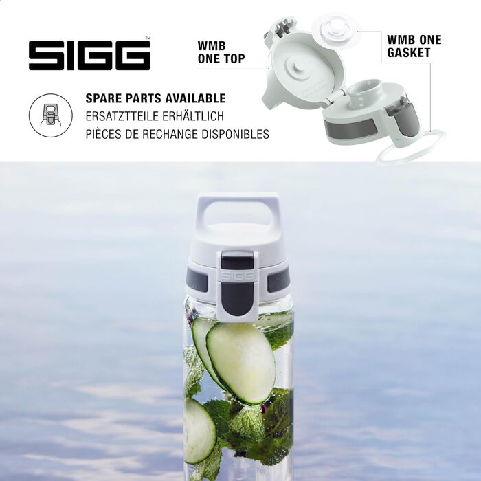 Пляшка SIGG Tritan ONE - газована, без BPA, 0,6 л/1 л