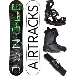 Комплект сноуборду Airtracks Jungle Hero Wide Hybrid Rocker Аксесуари