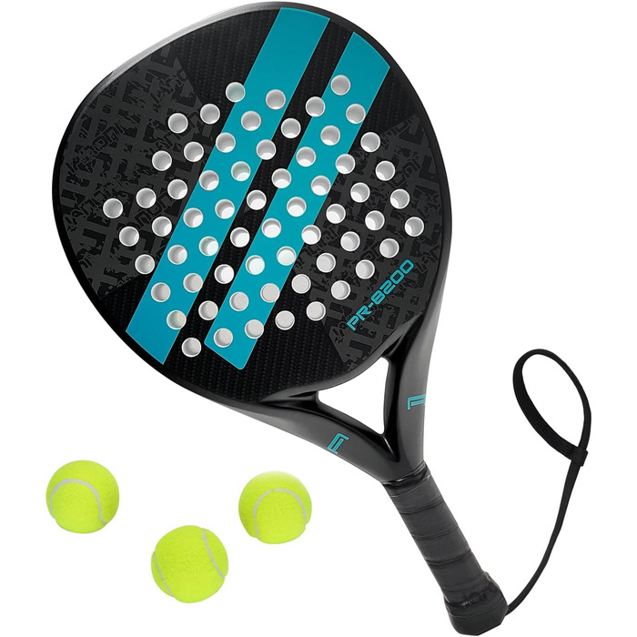 Ракетка IANONI Padel вуглецеве волокно Eva Memory Flex S-Blue