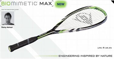 Ракетка Dunlop Biomimetic Max для сквошу