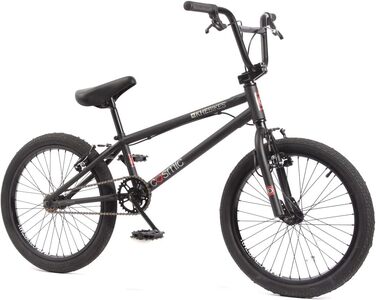 Дитячий велосипед KHE BMX Cosmic чорний 20 дюймів з афіксом ротора всього 11,1 кг