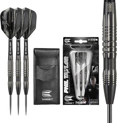 Дартс Target Phil Taylor Power 8-Zero 80% вольфрам 24G чорний"