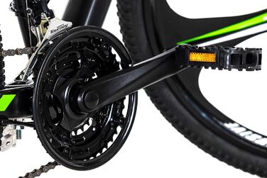 Велосипедний гірський велосипед KS Hardtail 29 Xplicit 29 дюймів, 53 см Чорно-зелений