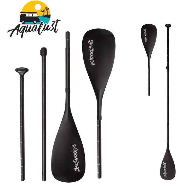 Весло AQUALUST 4in1 Multi Sport SUP & Kayak Dual Tech