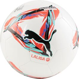 Футбольний м'яч PUMA Orbita La Liga 1, розмір 5, білий, мультиколор, для дорослих