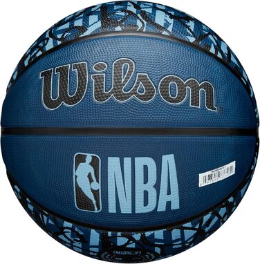 М'яч баскетбольний Wilson NBA Team Graffiti - Розмір 7 (Мемфіс)