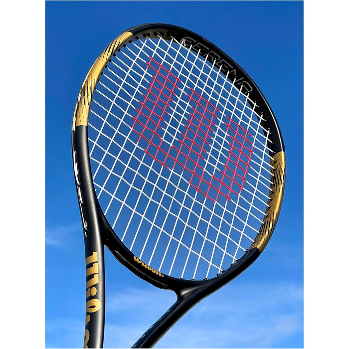 Ракетка для дорослих Wilson Serena Elite 103, чорна/золота ручка 1 (4 1/8')