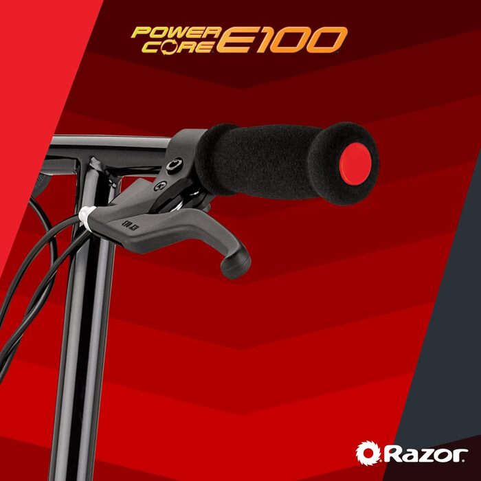 Електросамокатб Razor Power Core E100, 100 Вт, 8", до 11 миль/год, 60 хв, від 8 років