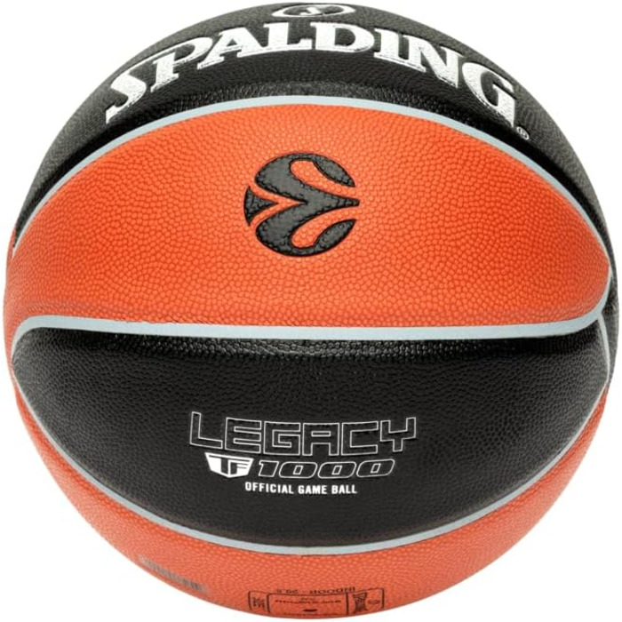 Баскетбольні м'ячі Spalding 77100Z чорний/помаранчевий р. 7