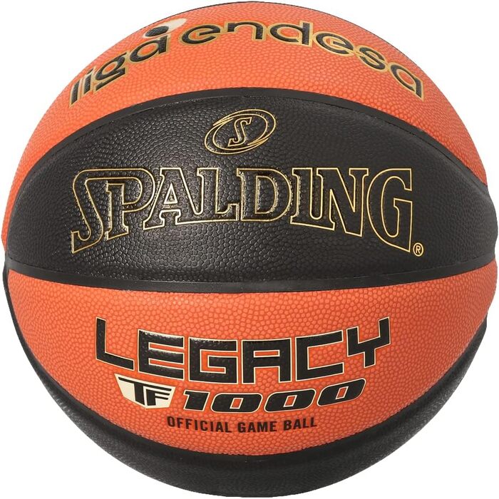 Баскетбольні м'ячі Spalding 77187Z чорний/помаранчевий р. 7