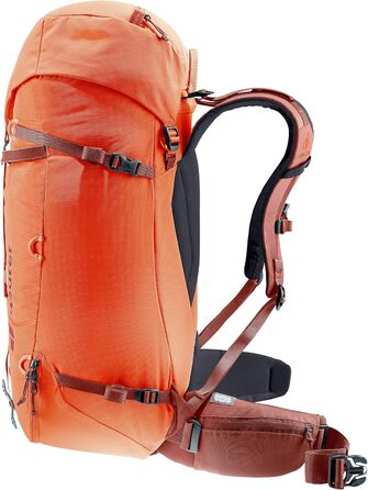 Жіночий альпіністський рюкзак Deuter Guide 32+8 SL, папайя-червоний, 40 л