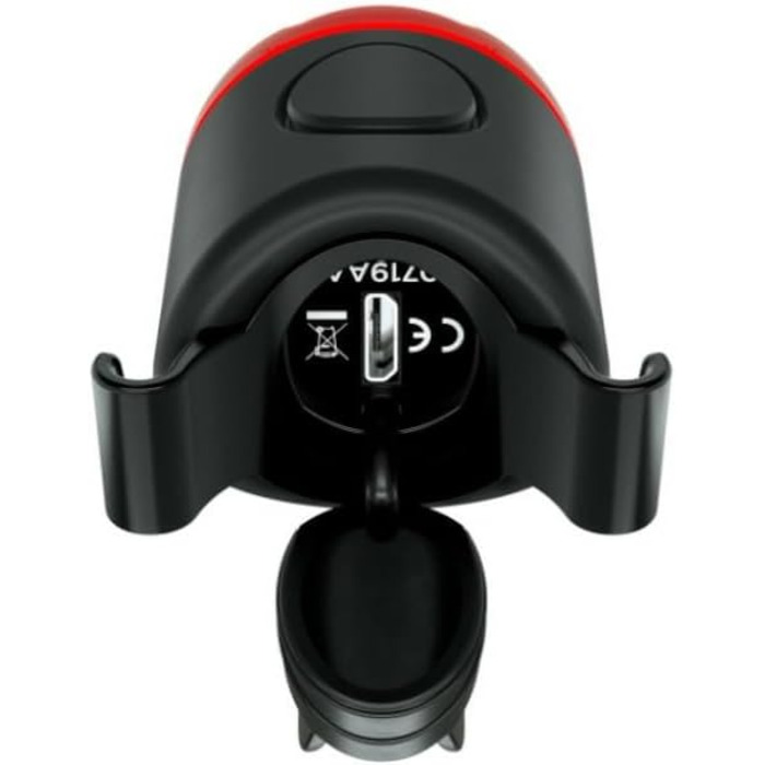 Світло для велосипеда Knog Plug LED: передня або задня фара, StVZO, чорний, червоний, сірий