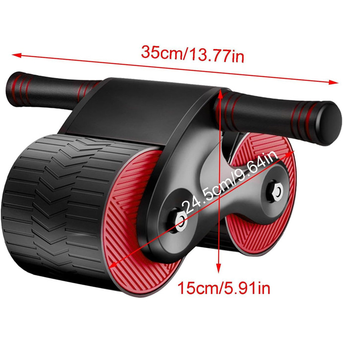 Колесо Ab-roller з відскоком, ергономічне, для чоловіків і жінок