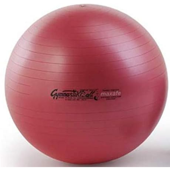 М'яч Pezzi Ball Maxafe червоний 65 см з насосом