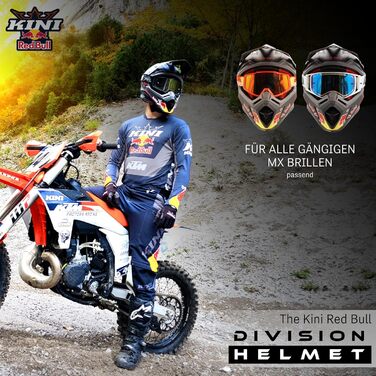 Чоловіча мотокросова кофта Kini Red Bull Division V2.3 XL, преміум-якість, сертифікована для перегонів, для ендуро та кросу
