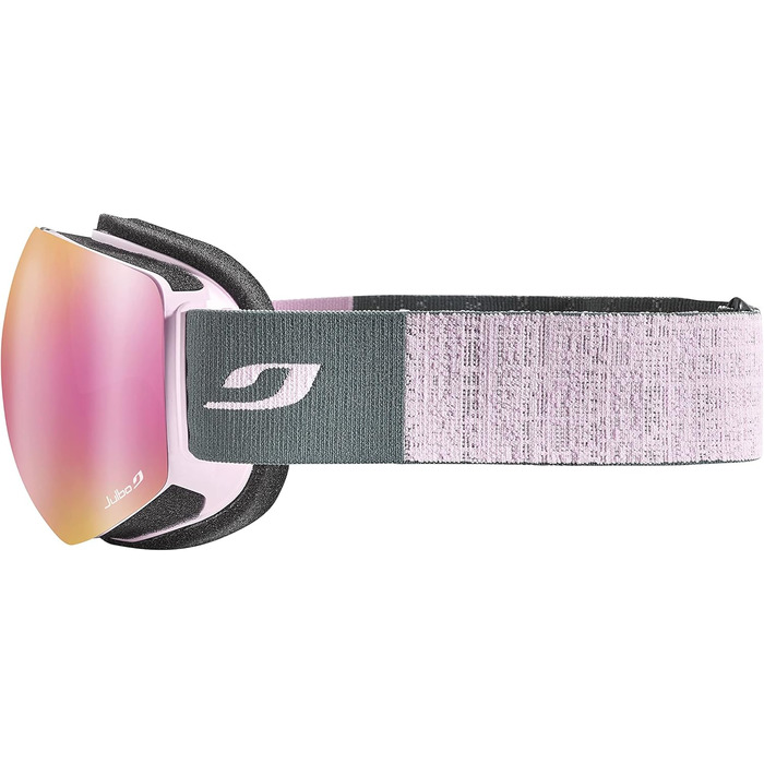 Гірськолижні окуляри Julbo Unisex Moonlight L рожева / сіра оправа - рожева лінза з синім дзеркалом