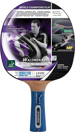 Ракетка DONIC TT WALDNER 800 ABP Grip One size