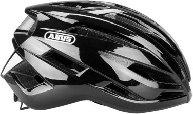Велошолом ABUS StormChaser для професійного шосейного спорту, легкий і комфортний, для чоловіків та жінок, розмір L (59-61 см), чорний глянцевий