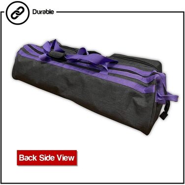 Килимок для пілатесу YogaAddict Yoga Pilates Bag Supreme з кишенею, довжина 76 см, дуже великий, відділення для блоку для йоги, легкий доступ (яблуко зелене - довжина 76 см)