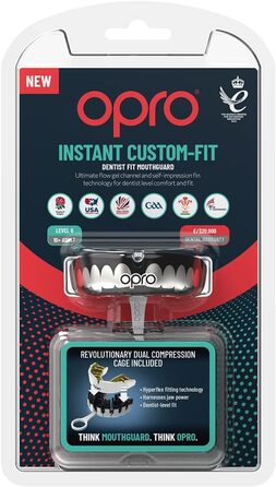 Капа OPRO Instant Custom-Fit, комфорт і захист для спорту, дорослих