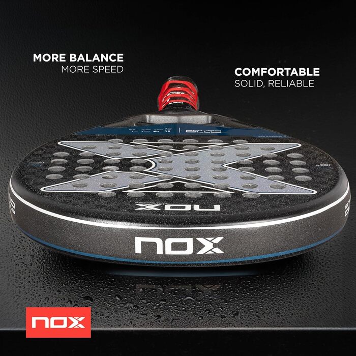 Падель ракетка Nox AT10 Genius 12K Agustín Tapia 2024, карбон, преміум