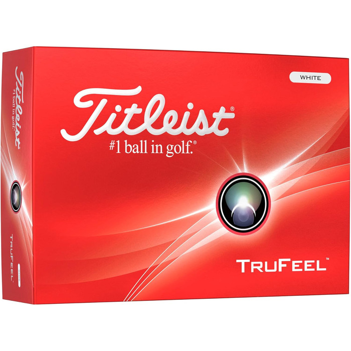 М'ячі Titleist TruFeel для гольфу, 12 шт.