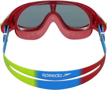 Окуляри для плавання Speedo Unisex Kids Junior Biofuse Rift (один розмір, лавовий червоний/японський синій/димовий)