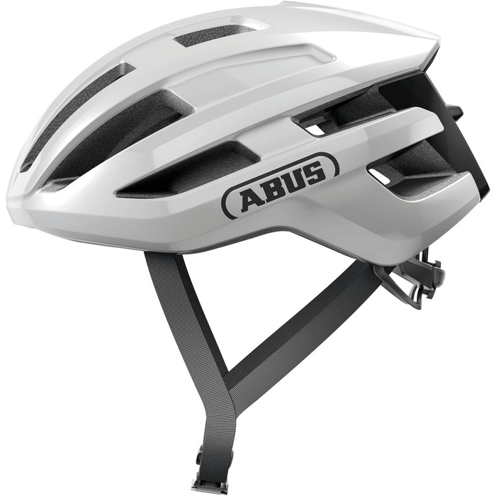 ABUS PowerDome — легкий велосипедний шолом із вентиляцією та аеродинамічним профілем, для чоловіків і жінок, зроблено в Італії