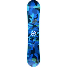 Сноуборд Nitro Unisex Youth Kids Ripper '20 BRD All Mountain Freestyle Twin Board Сноуборд, багатокольоровий (132 см)