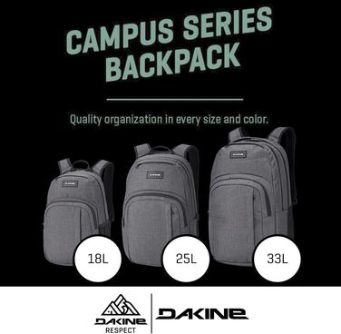 Рюкзак Dakine Campus 25 л – міський, для навчання та подорожей