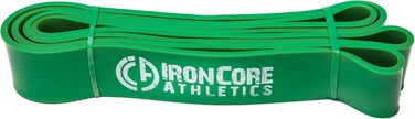 Стрічки підтягування Iron Core Athletics - 4 рівні, зелений 22-54 кг