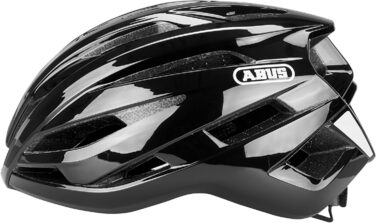 Велошолом ABUS StormChaser для професійного шосейного спорту, легкий і комфортний, для чоловіків та жінок, розмір L (59-61 см), чорний глянцевий