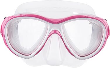 Для дайвінгу та снорклінгу - Самоа маска або комплект Samoa Mask Snorkel Mexico, One Size, унісекс дорослий (маска, прозора/рожева)