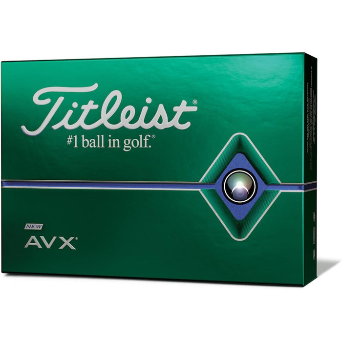 М'яч для гольфу Titleist AVX YLW 2020 серед чоловіків