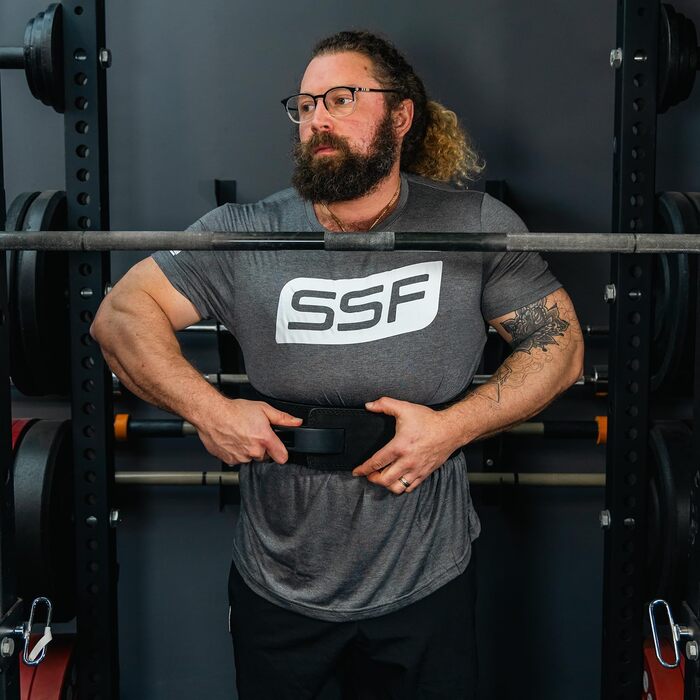 Шкіряний пояс для важкої атлетики SERIOUS STEEL FITNESS, 10 мм, 10,2 см, для пауерліфтингу та тренувань