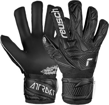 Рукавички воротаря Reusch Attraction Infinity Junior (чорні, 5.5)