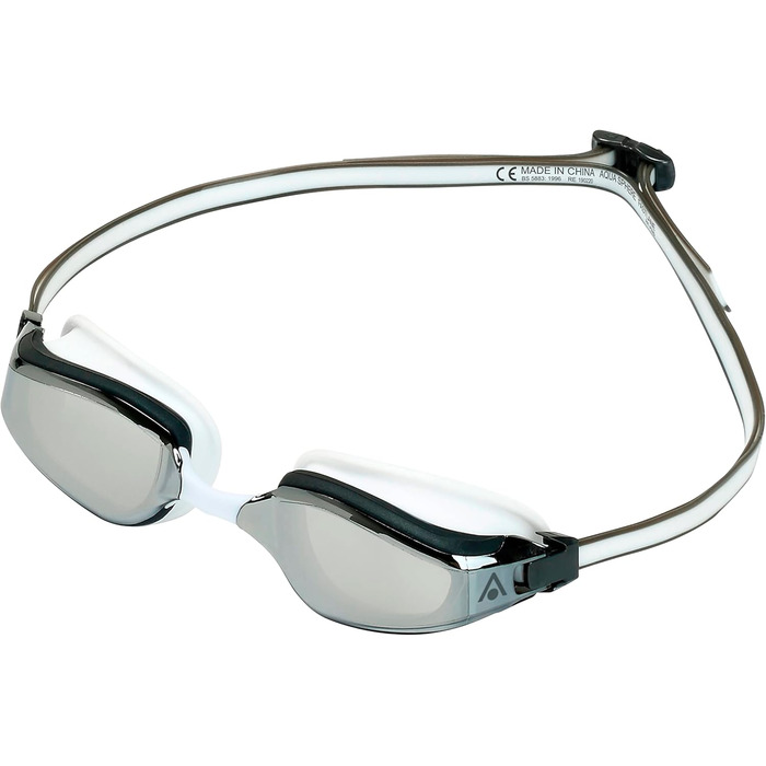 Окуляри Aquasphere Fastlane, UV захист, силікон, SILVER TITANIUM